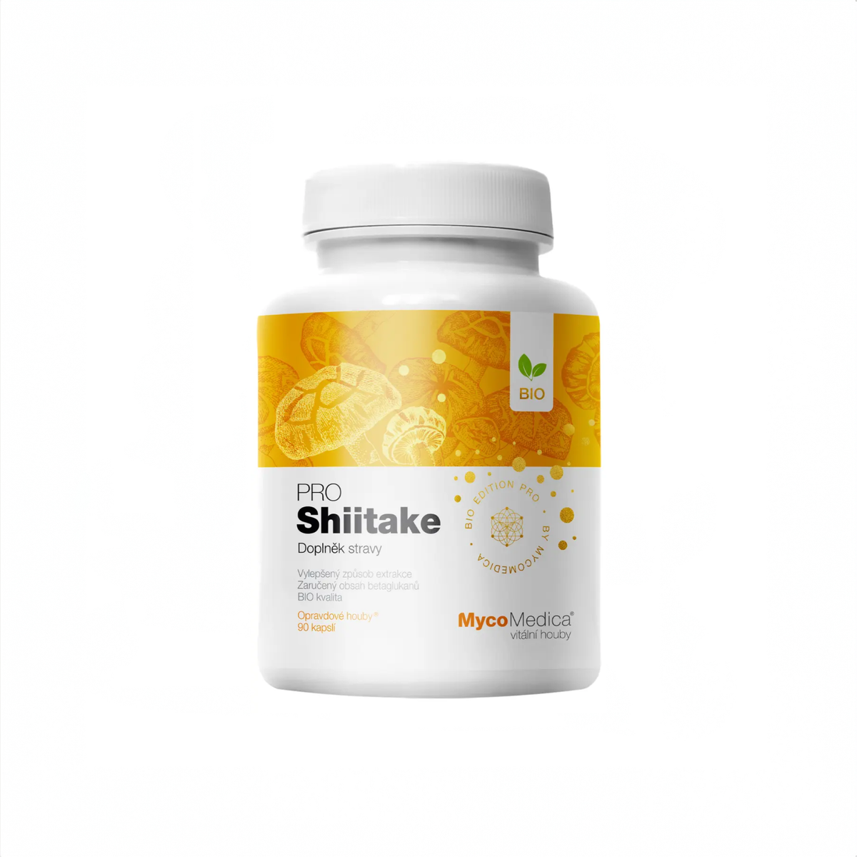 MycoMedica Shiitake PRO 90 vegetable capsules