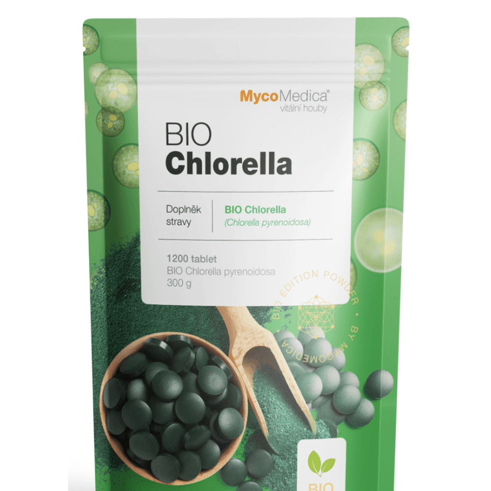 Organic Chlorella 1200 tablets