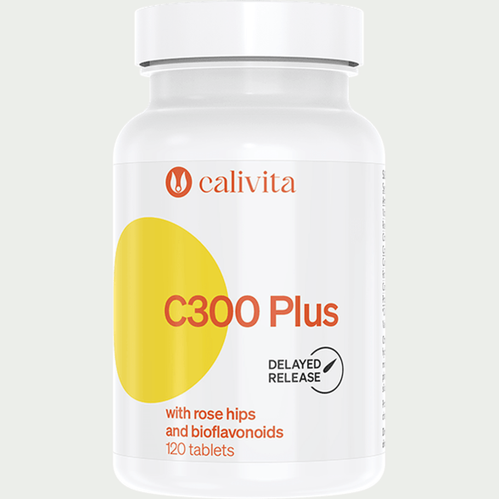Calivita Vitamín C 300 Plus 120 tabliet 