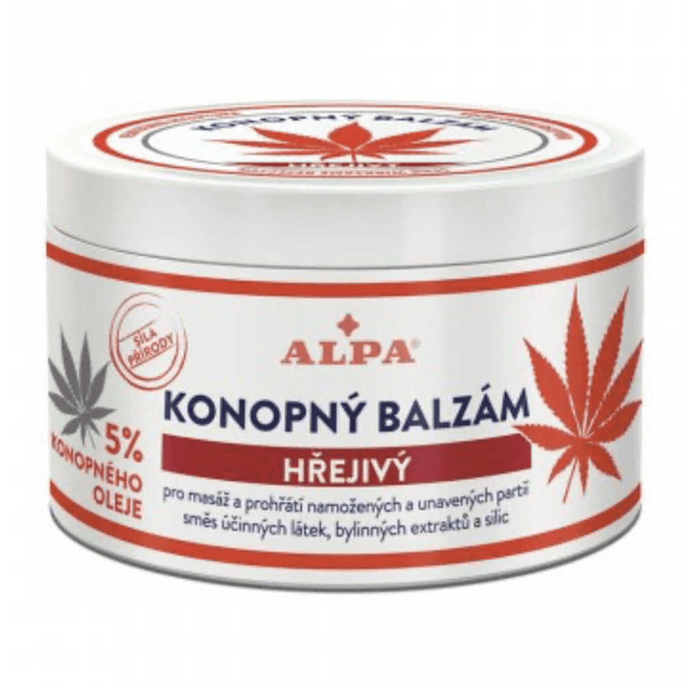 ALPA konopný balzám hrejivý 250 ml 