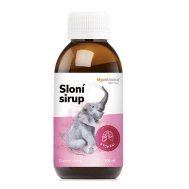 Mycobaby Sloní sirup - Podpora dýchania
