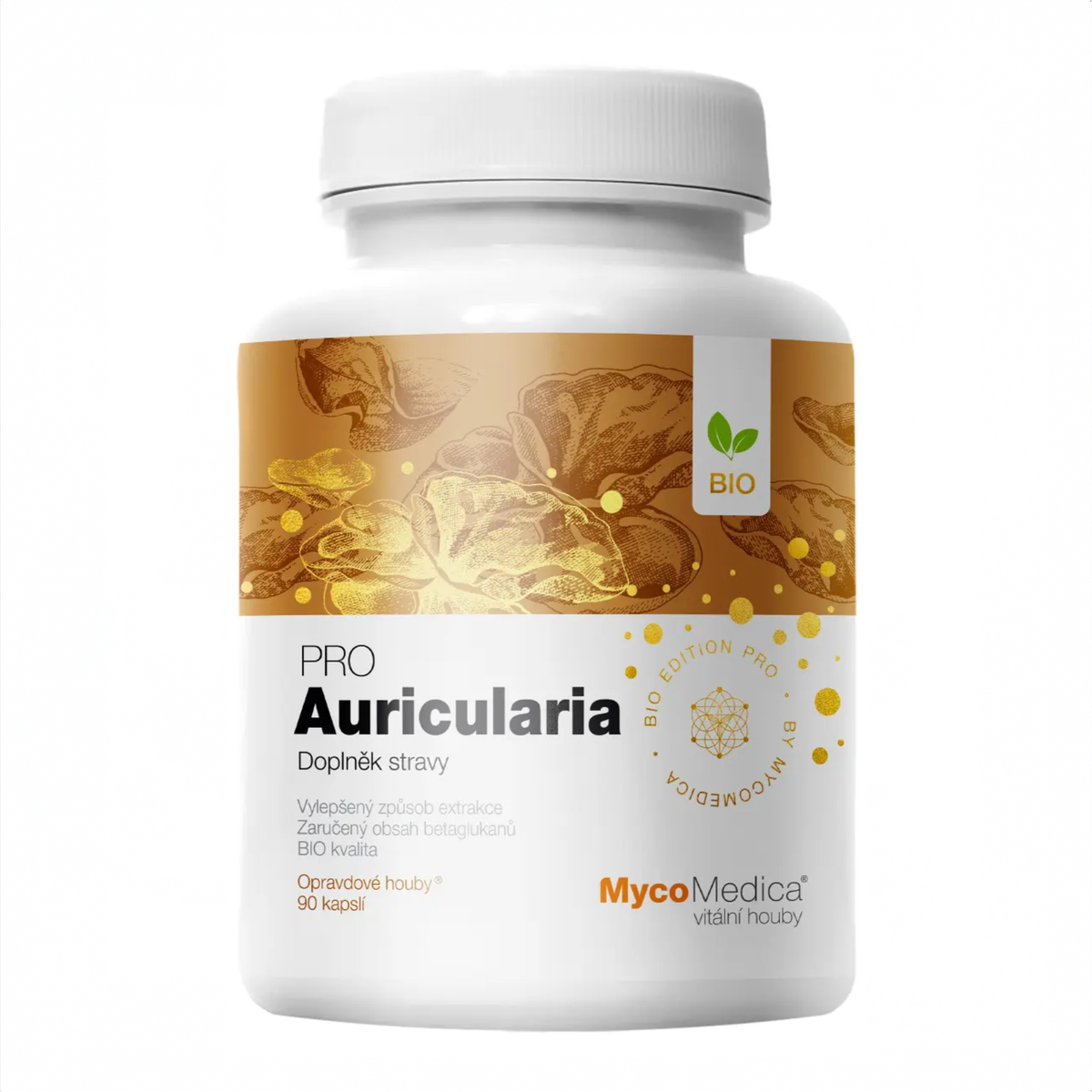 MycoMedica Auricularia pro 90 Plant Capsules