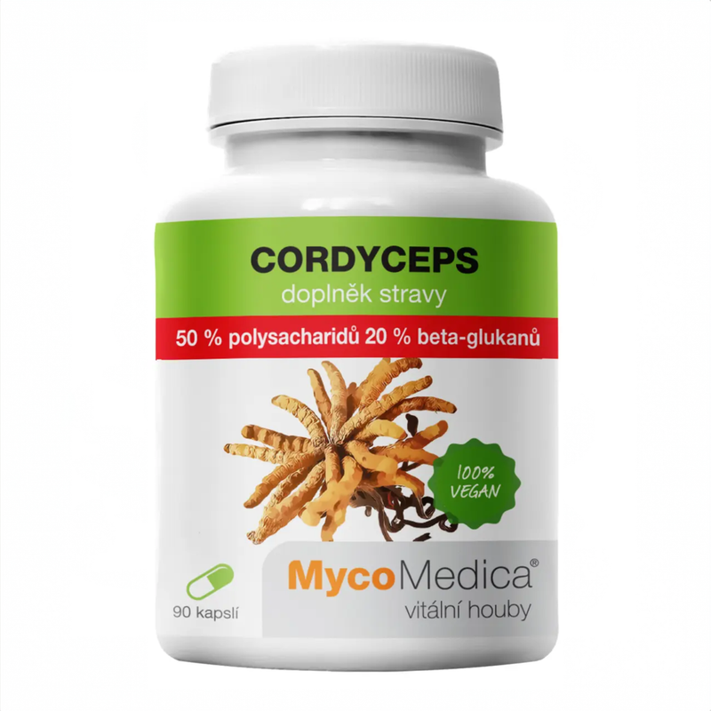 MycoMedica Cordyceps 50 90 Plant Capsules