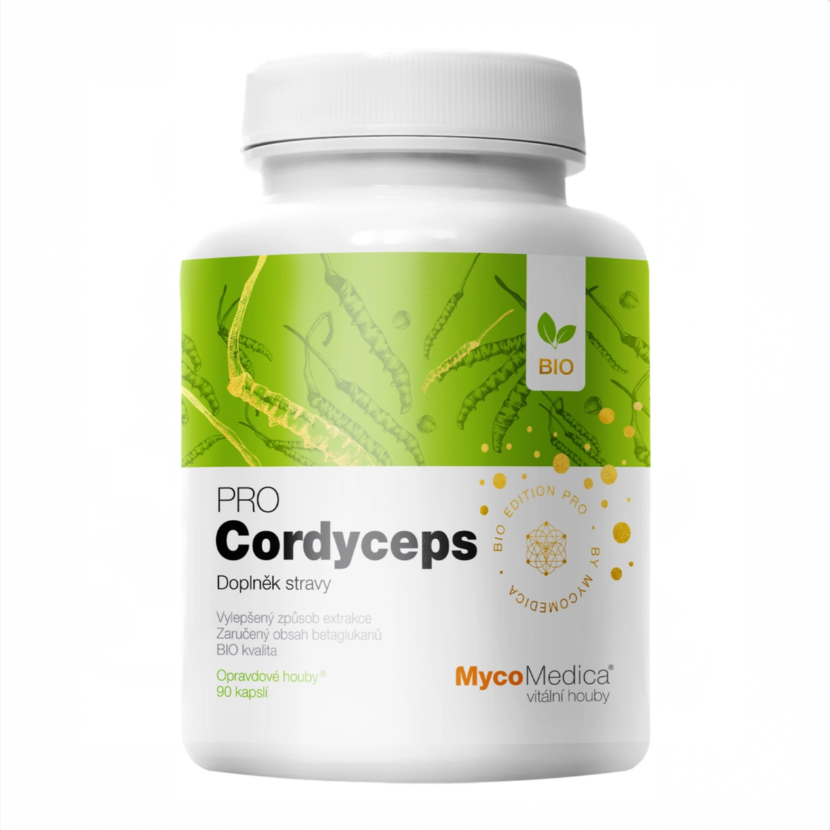 MycoMedica Cordyceps PRO 90 Vegetable Capsules