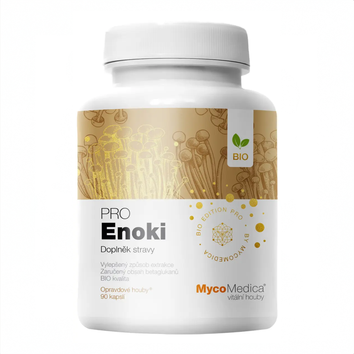 MycoMedica Enoki PRO 90 vegetable capsules