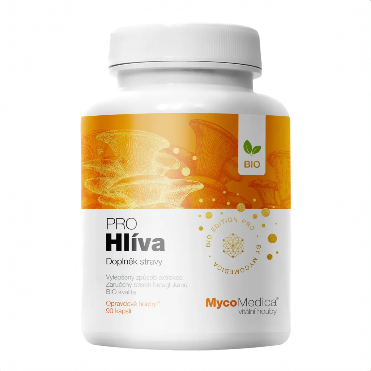 MycoMedica Hliva pro 90 Plant Capsules