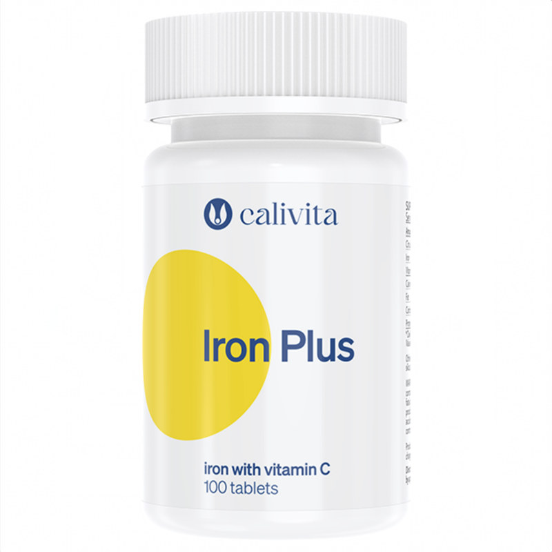 Calivita Železo Iron Plus with vitamin C
