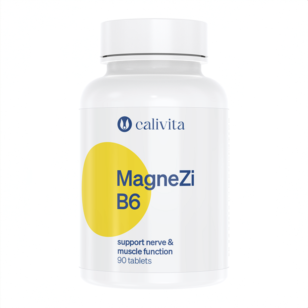 Magnézium (horčík) CaliVita MagneZi B6 90 tabliet