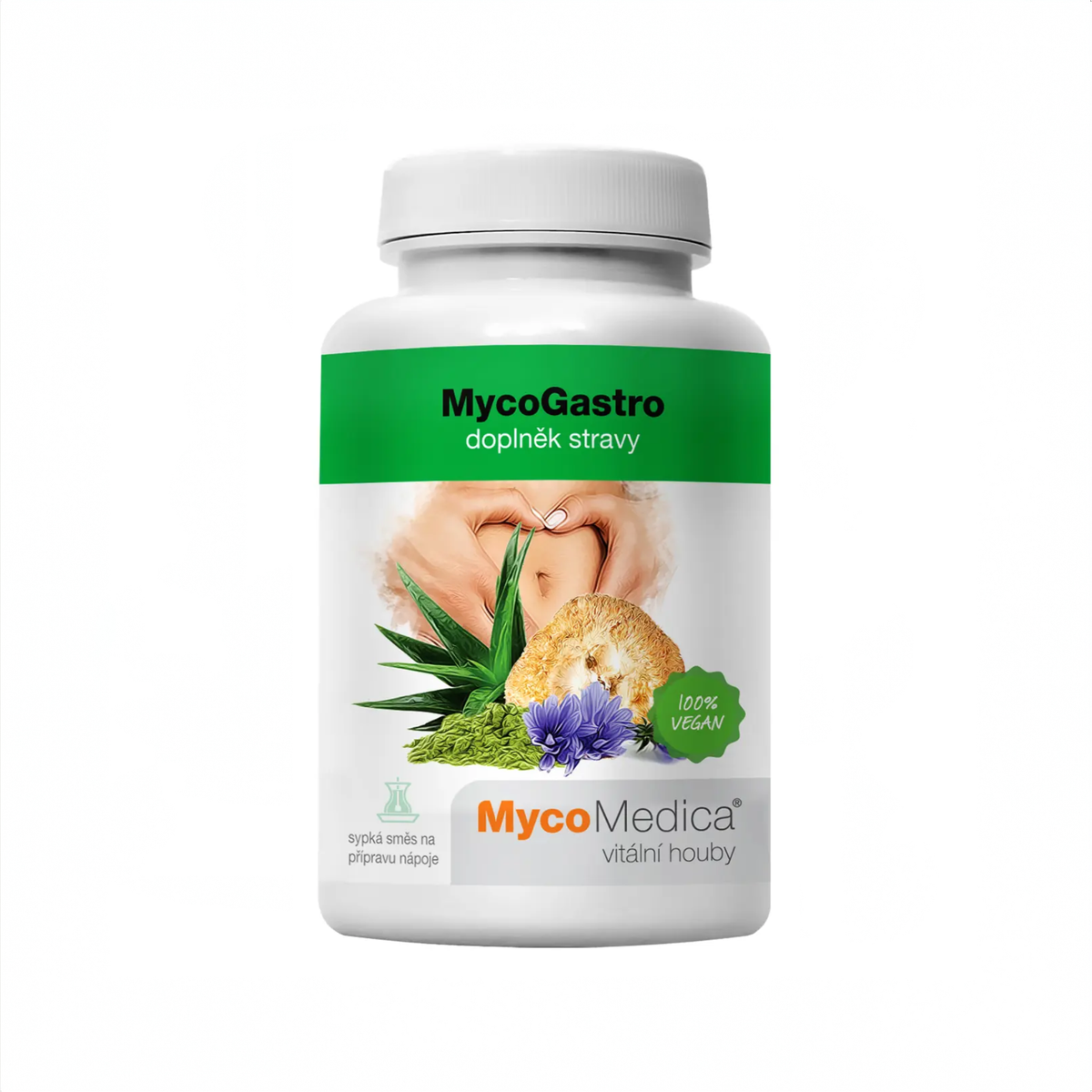 MycoMedica Mycogastro Powder 90 G (30 Servings)