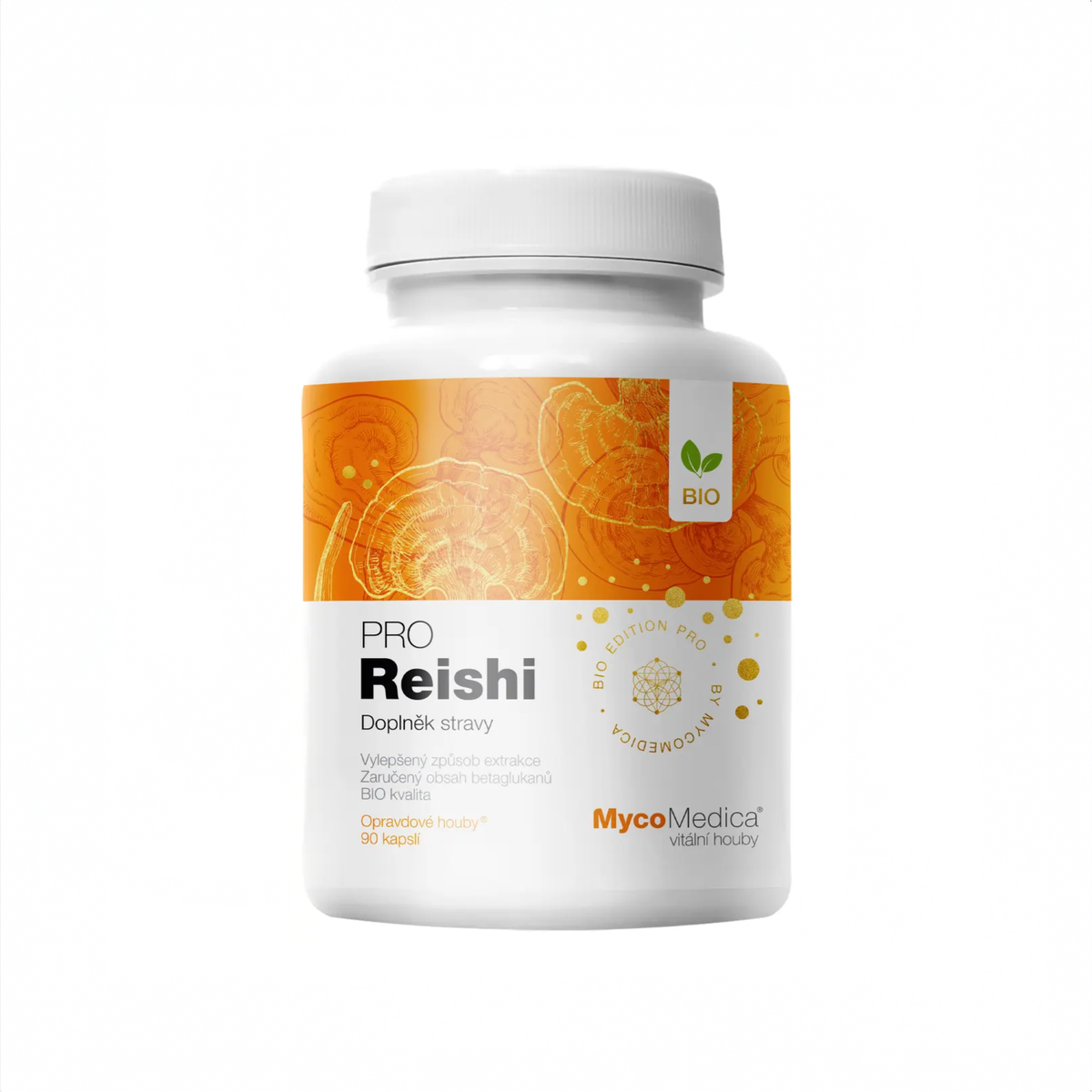 MycoMedica Reishi PRO 90 vegetable capsules