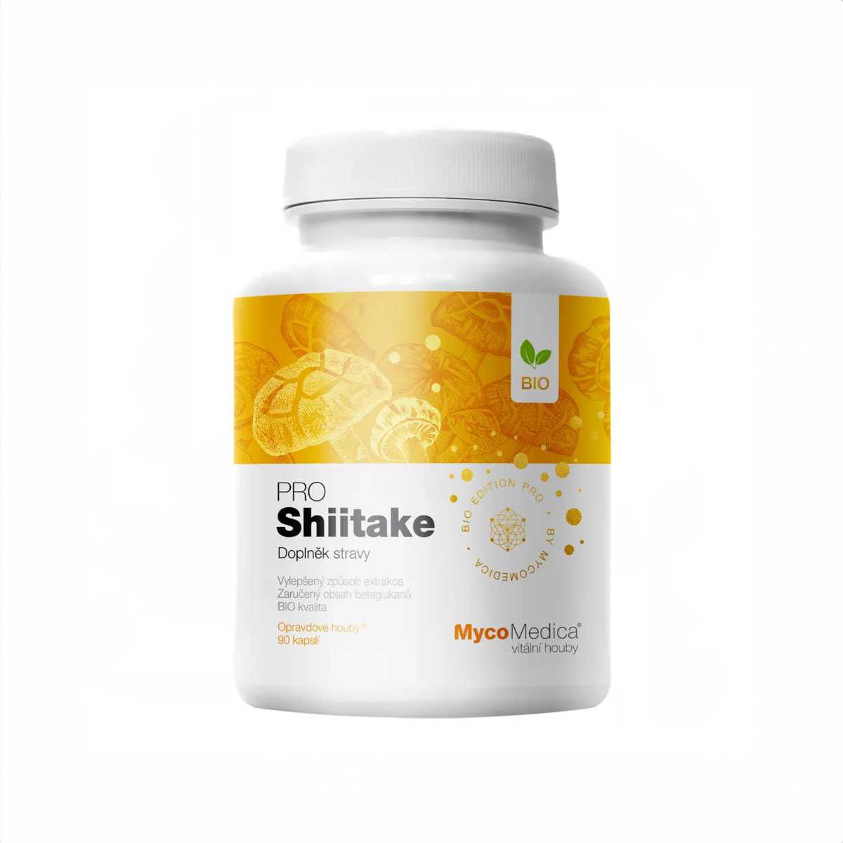 MycoMedica Shiitake PRO 90 vegetable capsules
