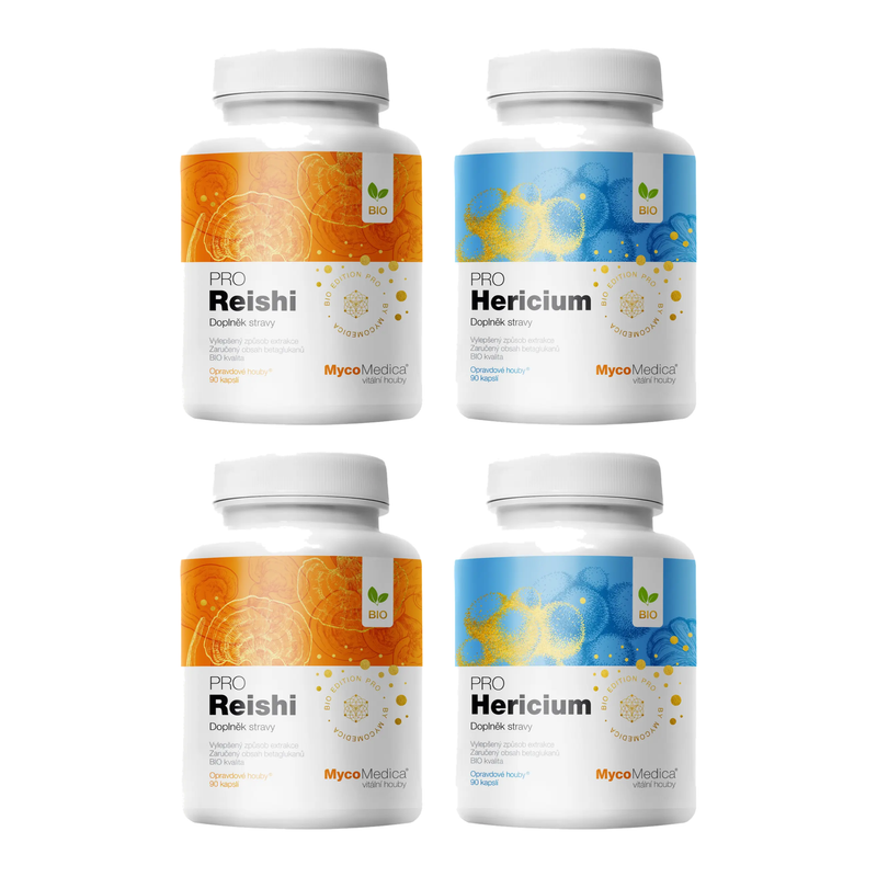 MycoMedica Reishi PRO and Hericium PRO