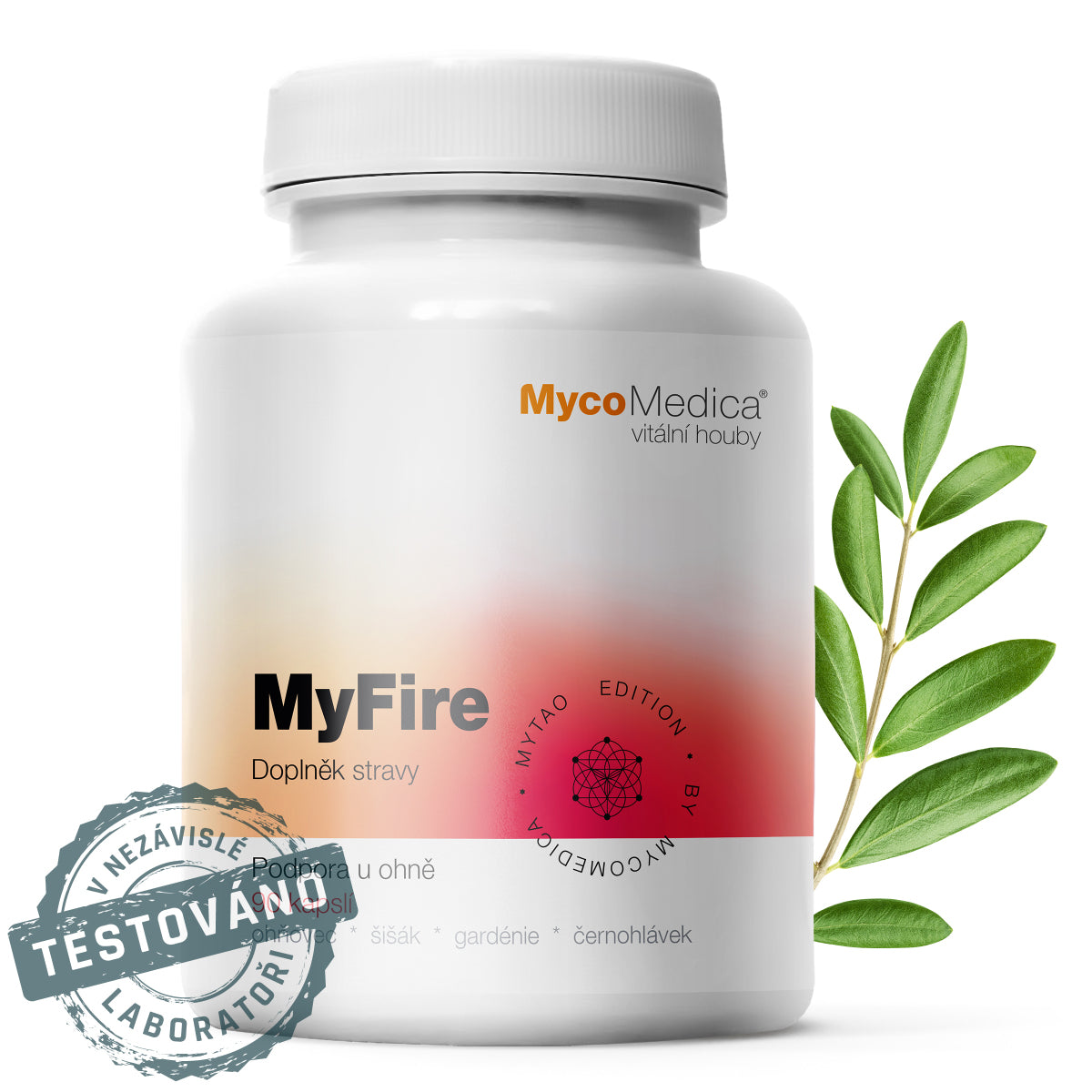 MycoMedica MyFire 90 rastlinných kapsúl
