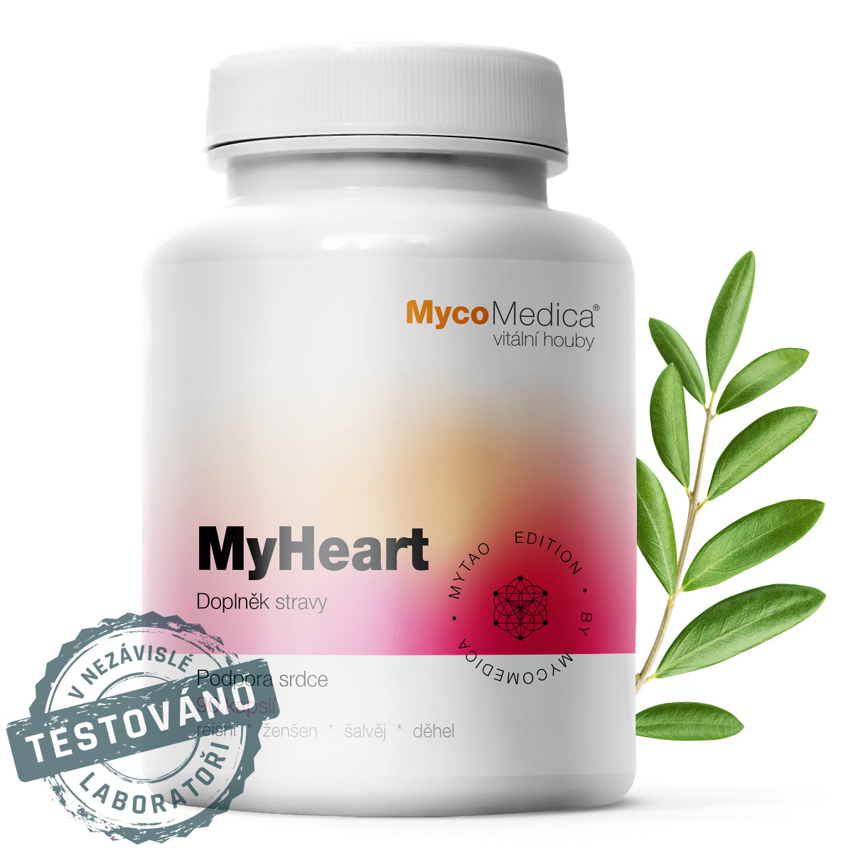 MycoMedica MyHeart 90 rastlinných kapsúl