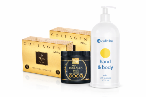 Beauty & Care Pack – ZEEN Collagen + Calivita Hand & Body Lotion